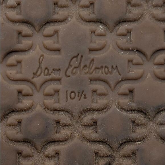 Sam Edelman Rowan Double Strap Slide Sandals Women's Natural Size US10.5 EU41 - Picture 7 of 13